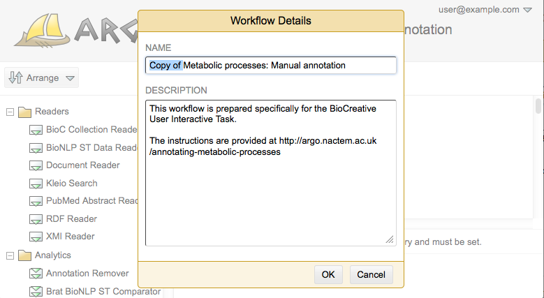 Rename the workflow